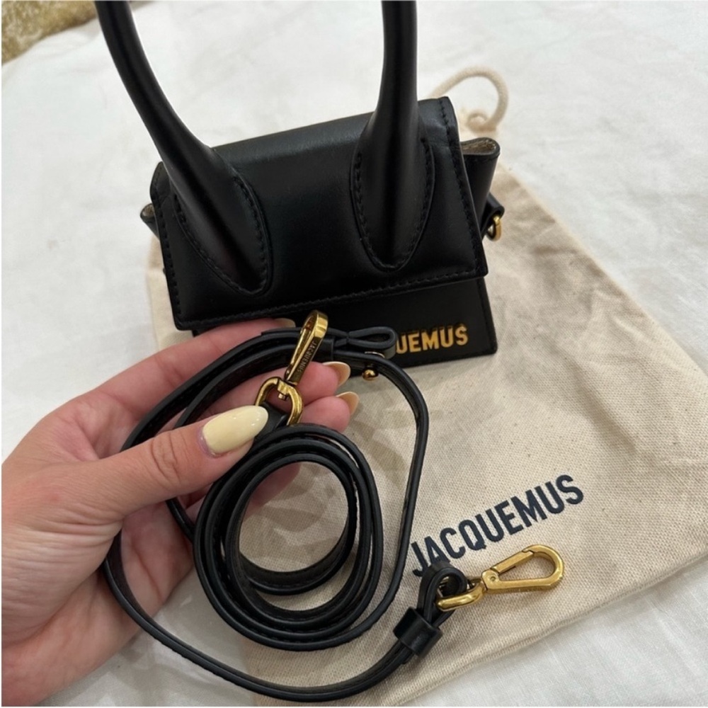 Jacquemus Elegant Black Mini Bag